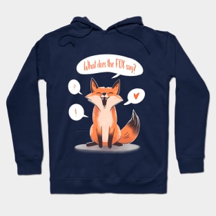 What does the FOX say Hoodie